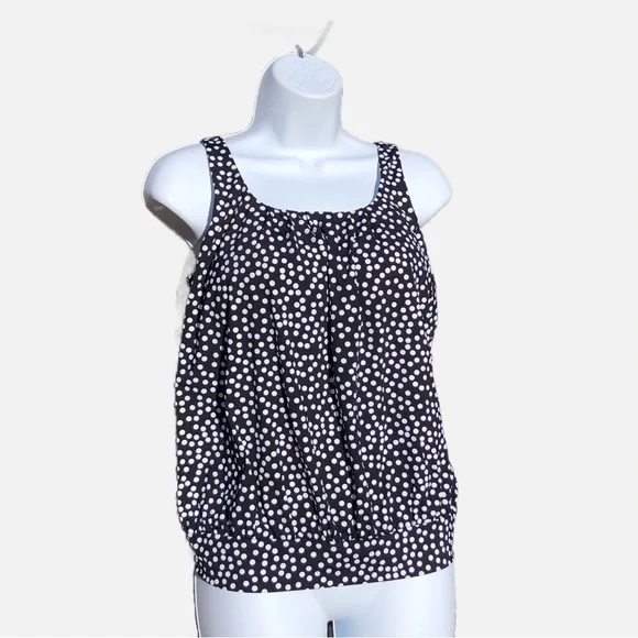 Lands End Women’s Tankini Bathing Suit Swimsuit Size Petite Medium (8P) - Picture 3 of 11